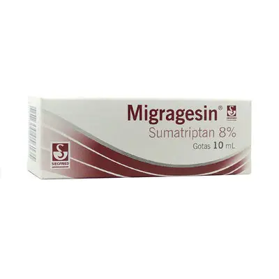 Migragesin Gotas 8% caja 10 ml
