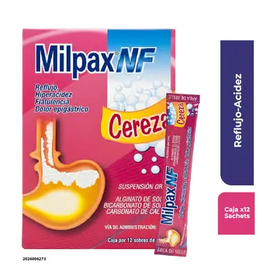 Milpax NF sachet caja 12 x 10 ml
