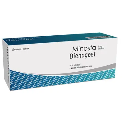 Minosta tabletas 2 mg caja x 28 unidades