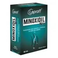 Minoxidil Laproff solución tópica 5% caja x 60 ml