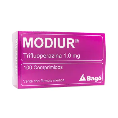 Modiur 1 mg comprimidos, caja x 100 unidades