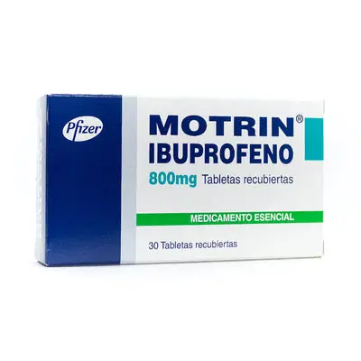 Motrin tabletas 800 mg, caja x 30 unidades