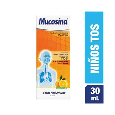 Mucosina gotas caja 30 ml