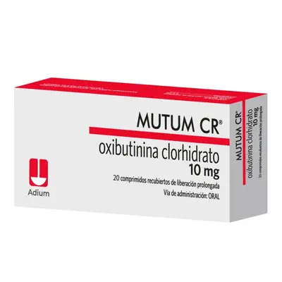 Mutum CR 10 mg comprimidos, caja x 20 unidades
