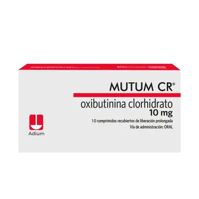 Mutum CR 10 mg tabletas, caja x 10 unidades
