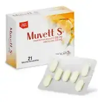 Muvett S tabletas 200/120 mg x 21 unidades