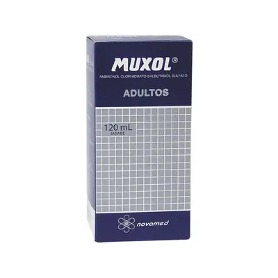 Muxol Adultos jarabe, frasco x 120 ml