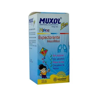 Muxol Flem Niños jarabe, frasco x 120 ml