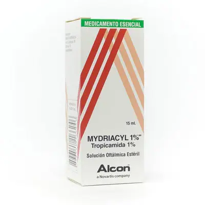 Mydriacyl 1 % gotas oftálmicas, frasco de 15 ml