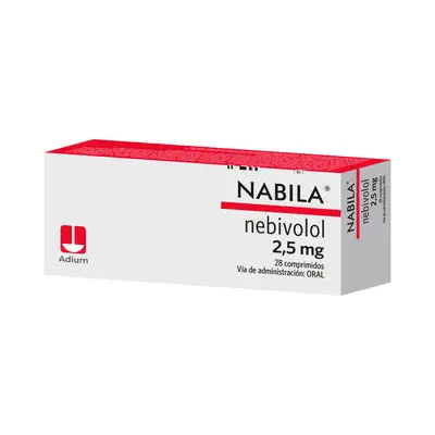 Nabila 2.5 mg comprimidos, caja x 28 unidades