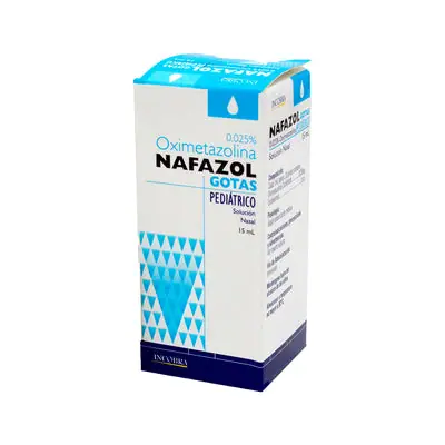 Nafazol Pediátrico gotas nasales frasco 15 ml