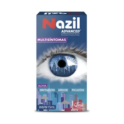 Nazil Advanced solución oftálmica frasco gotero 15 ml