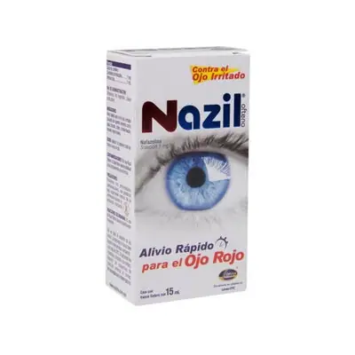 Nazil Ofteno gotas oftálmicas caja 15 ml