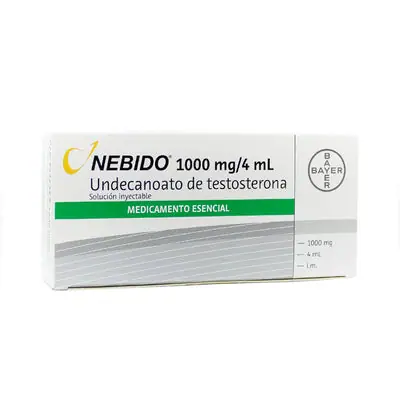 Nebido 1000 mg, ampolla inyectable de 4 ml