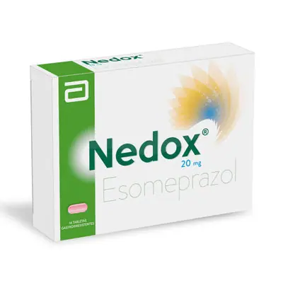 Nedox esomeprazol 20 mg, caja x 14 tabletas