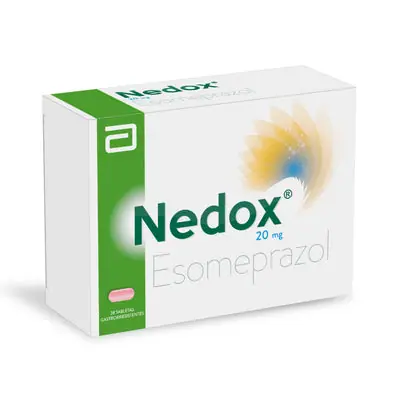 Nedox esomeprazol 20 mg, caja x 28 tabletas