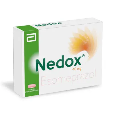 Nedox esomeprazol 40 mg, caja x 14 tabletas