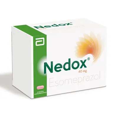 Nedox esomeprazol tabletas recubiertas 40 mg, caja x 56 unidades
