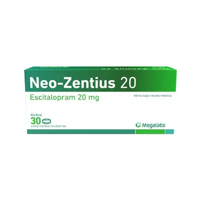Neo-zentius comprimidos 20 mg, caja x 30 unidades