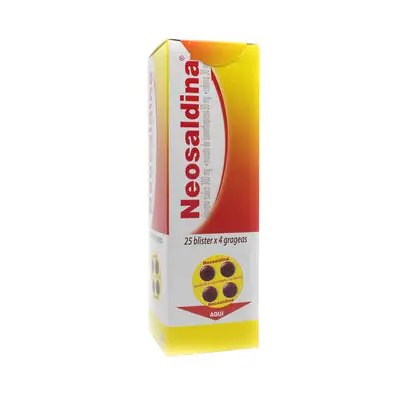 Neosaldina tabletas caja x 100 unidades