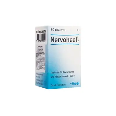 Nervoheel N tabletas frasco x 50 unidades