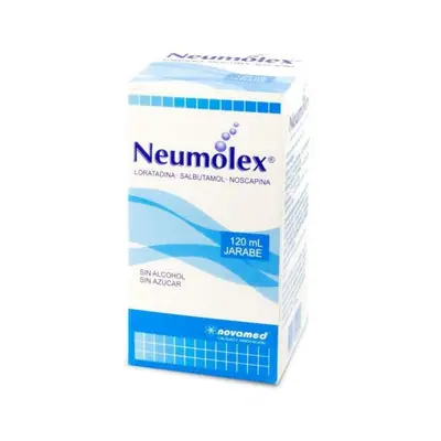Neumolex jarabe, frasco x 120 ml
