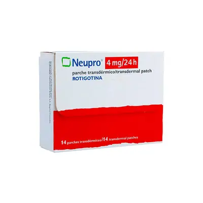 Neupro parches 4 mg/24 h caja x 14 unidades