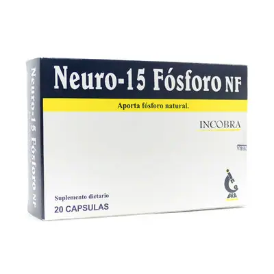 Neuro-15 Fósforo cápsulas caja x 20 unidades