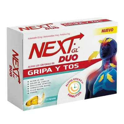 Next Duo cápsulas blandas caja x 6 unidades