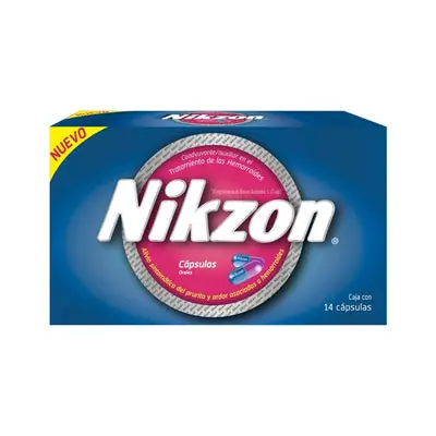 Nikzon cápsula dura caja x 14 unidades