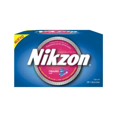 Nikzon cápsula dura caja x 28 unidades