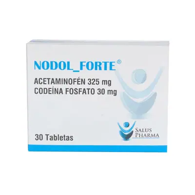 Nodol Forte tabletas 325 mg/30 mg caja x 30 unidades