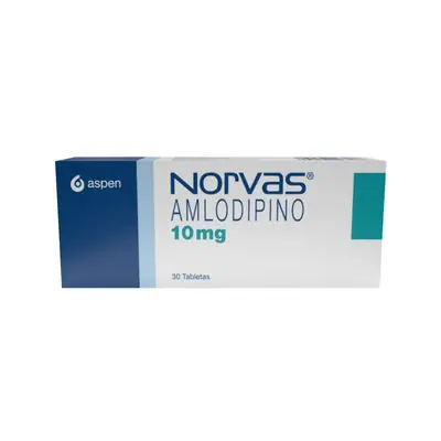 Norvas 10 mg tabletas, caja con 30 tabletas