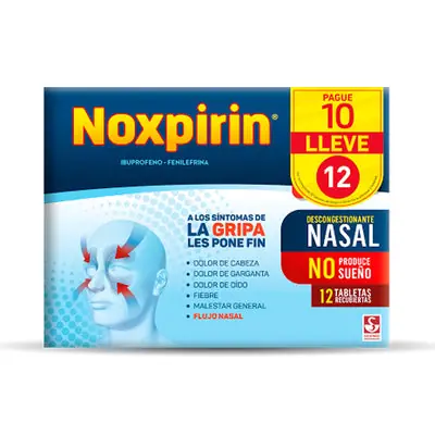 Noxpirin Sinus Tabletas Caja