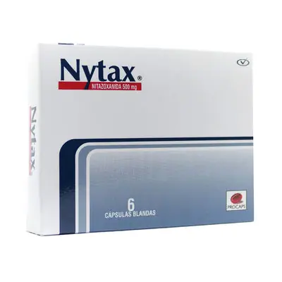 Nytax cápsulas 500 mg caja x 6 unidades