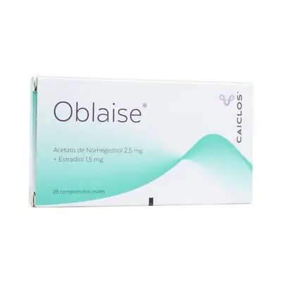 Oblaise comprimidos 2.5/1.5 mg caja x 28 unidades