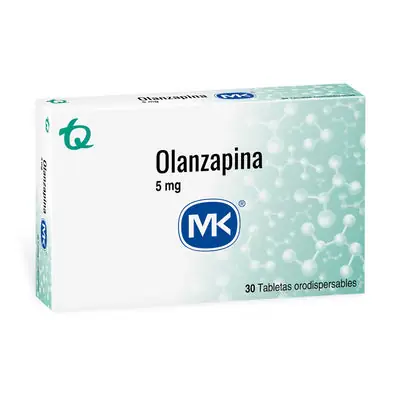Olanzapina MK tabletas 5 mg, caja x 30 unidades