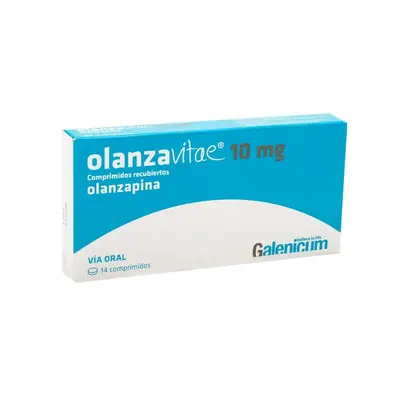 Olanzavitae comprimidos 10 mg, caja x 14 unidades