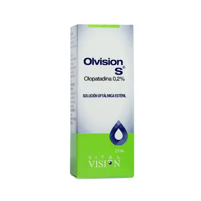 Olvision S Vitalis solución oftálmica 0,2 %, caja 2,5 ml