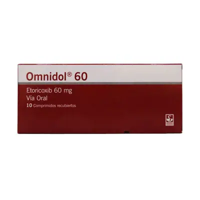 Omnidol tabletas 60 mg caja x 10 unidades