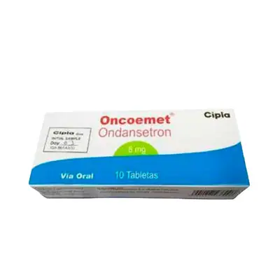 Oncoemet tabletas 8 mg, caja x 10 unidades