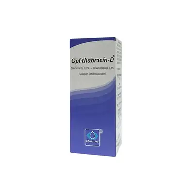 Ophthabracin-D gotas oftálmicas frasco 5 ml