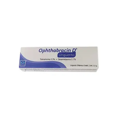 Ophthabracin-D ungüento oftálmico 0.3 % / 0.1 % tubo 3.5 g