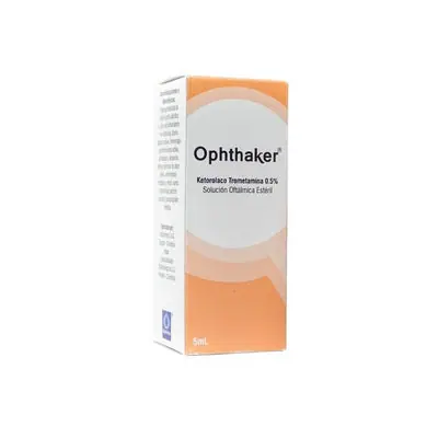 Ophthaker gotas oftálmicas 0.5 % frasco 5 ml