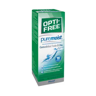 Opti-Free Pure Moist solución caja 300 ml