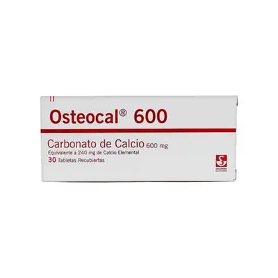 Osteocal tabletas 600 mg caja x 30 unidades