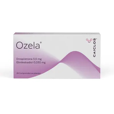 Ozela comprimidos 3 mg/0.03 mg caja x 28 unidades