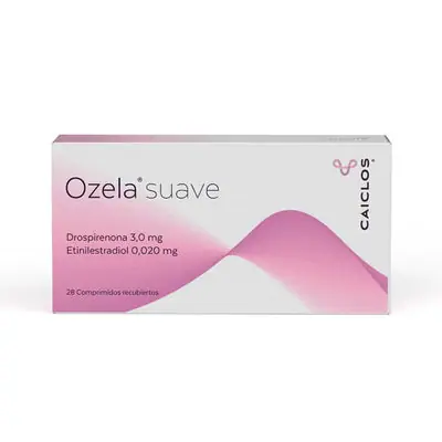 Ozela Suave comprimidos 3 mg/0.02 mg caja x 28 unidades