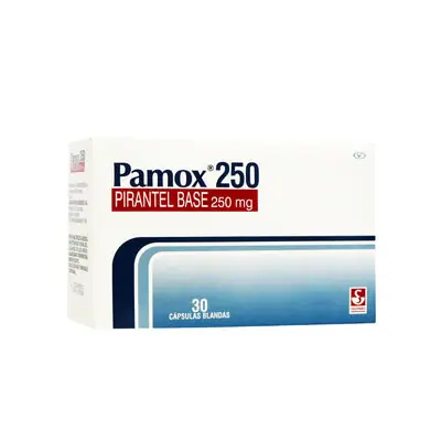 Pamox cápsulas 250 mg caja x 30 unidades
