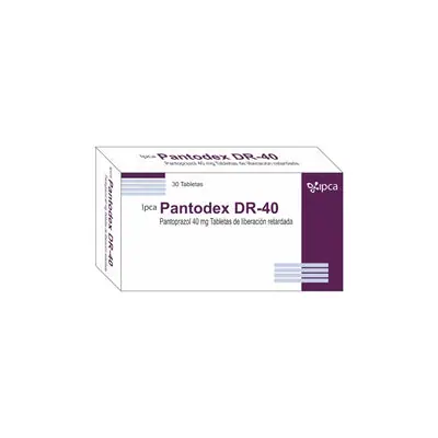 Pantodex DR tabletas 40 mg caja x 30 unidades